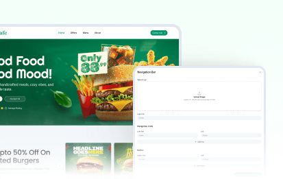Custom Landing Page With CMS